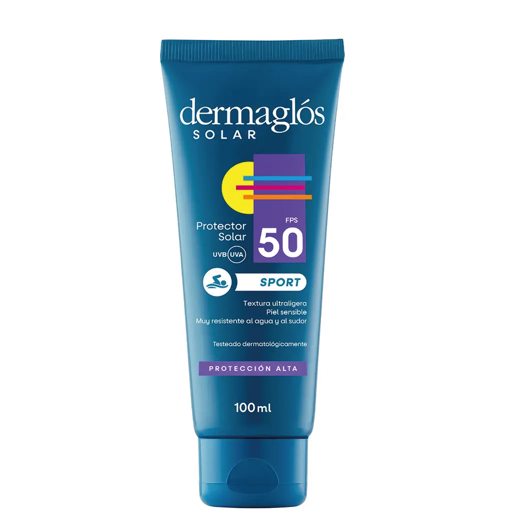 DERMAGLOS PROTECTOR SOLAR SPORT FPS 50 X 100 ML.